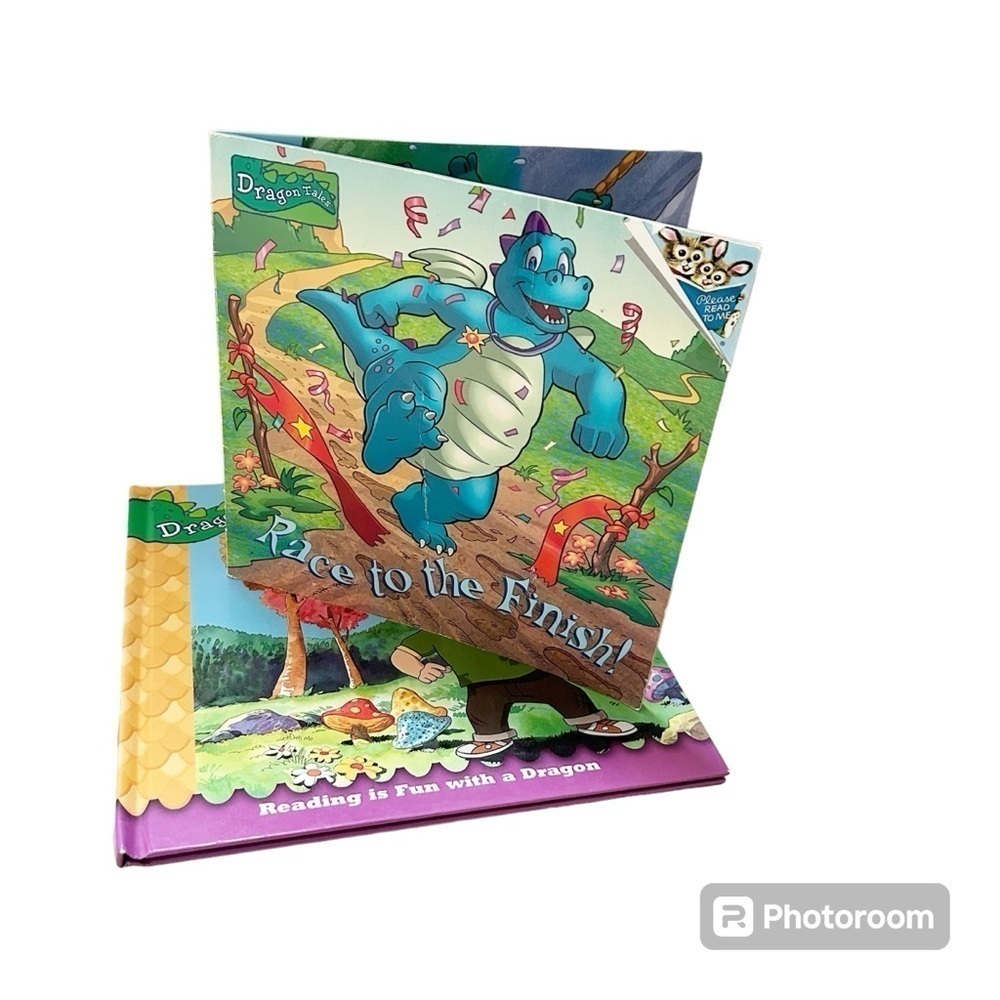 Dragon Tales Books Race to the Finish! Dinosaurs and Dragons  Bundle and Save